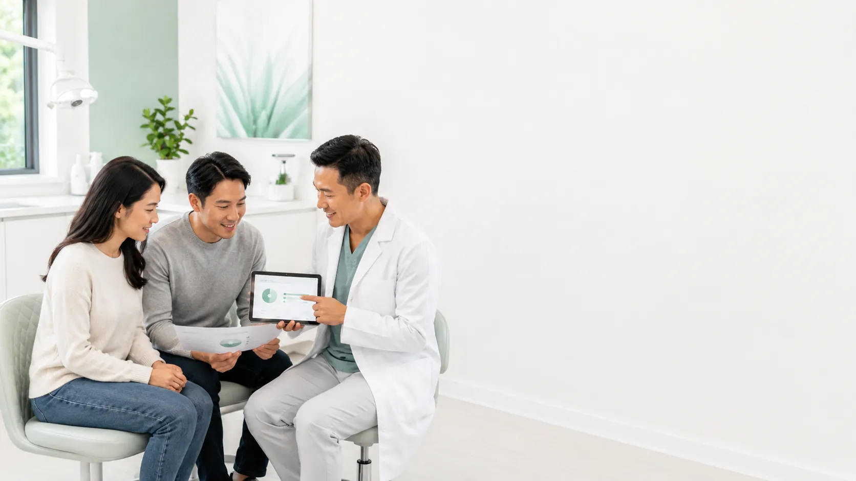 Adult consumers comparing dental plan annual maximums, benefit limits, provider networks, and treatment estimates.